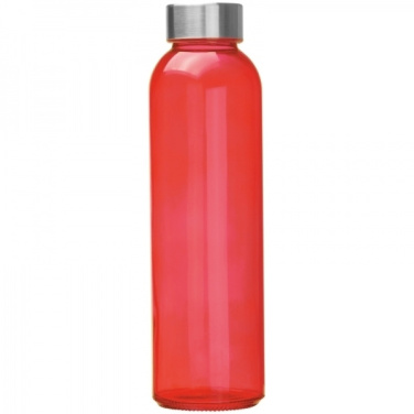Logo trade promotional gift photo of: Glass bottle INDIANOPOLIS 550 ml