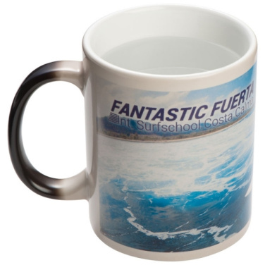 Logo trade promotional products picture of: Colour-changing sublimation mug SIRMIONE 300 ml