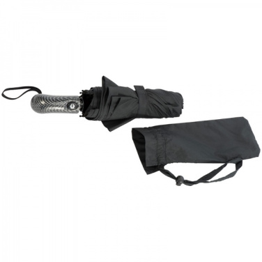 Logo trade promotional merchandise image of: Umbrella with storm function BIXBY