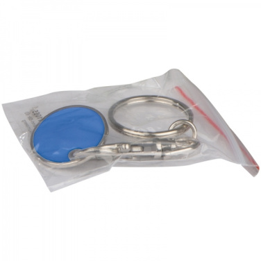 Logo trade promotional items image of: Keyring with shopping coin ARRAS