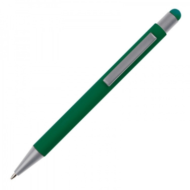 Logotrade promotional products photo of: Metal ballpen touch pen soft touch SALT LAKE CITY