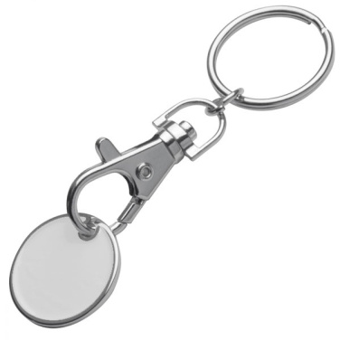 Logotrade advertising product picture of: Keyring with shopping coin ARRAS