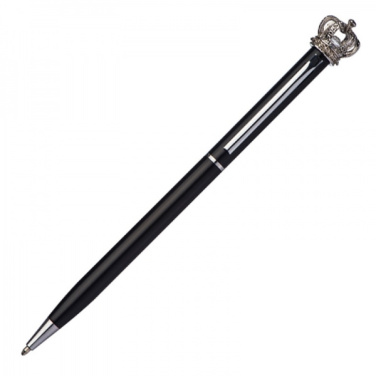 Logo trade promotional gifts image of: Metal ballpen KINGS PARK