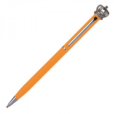 Logo trade advertising product photo of: Metal ballpen KINGS PARK