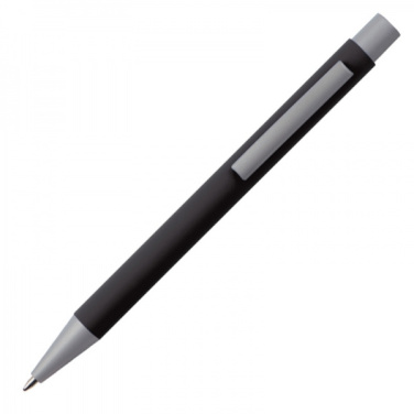 Logotrade advertising product image of: Metal ballpen soft touch ABU DHABI