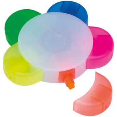 Logo trade business gifts image of: Highlighter 5in1 BUTTERWORTH