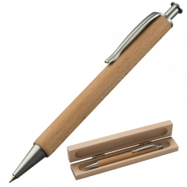Logo trade business gifts image of: Ballpen IPANEMA