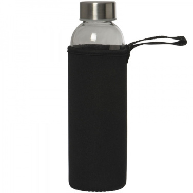 Logo trade promotional item photo of: Glass bottle KLAGENFURT 500 ml