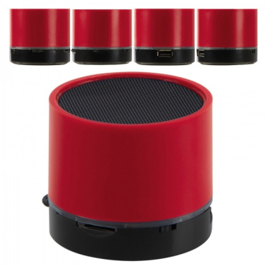 Logo trade promotional gifts image of: Bluetooth speaker TAIFUN