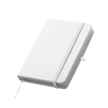 Logo trade promotional giveaways image of: A6 note book LUBECK