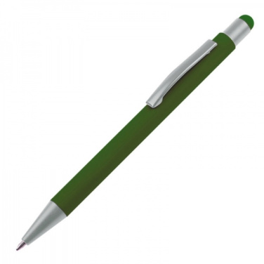 Logo trade promotional items image of: Metal ballpen touch pen soft touch SALT LAKE CITY