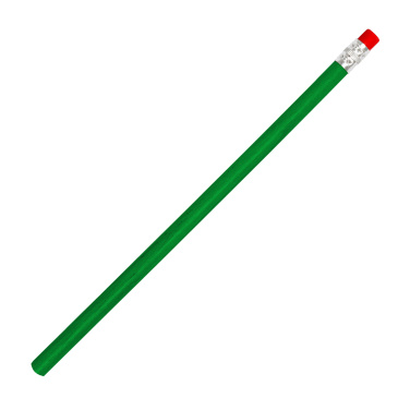 Logo trade promotional gifts image of: Pencil with eraser HICKORY