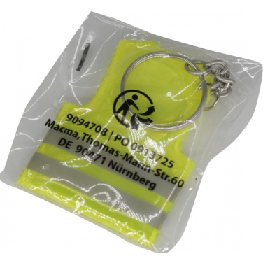 Logo trade promotional items image of: Keyring SPEEDY