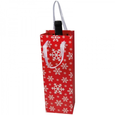 Logotrade promotional items photo of: Wine bag in Christmas design LAPLAND