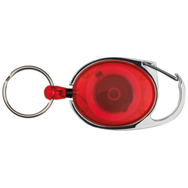 Logo trade corporate gift photo of: Ski-Pass with Carabiner Keyring EMPLOYEE