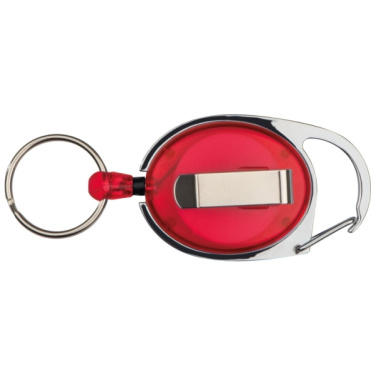 Logotrade promotional giveaway image of: Ski-Pass with Carabiner Keyring EMPLOYEE