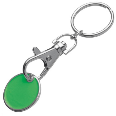 Logotrade promotional merchandise photo of: Keyring with shopping coin ARRAS
