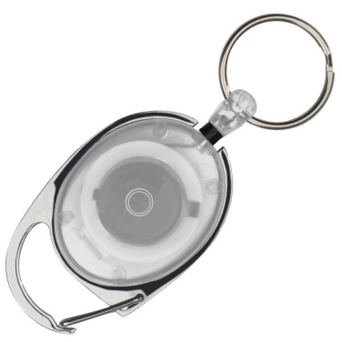 Logo trade promotional items picture of: Ski-Pass with Carabiner Keyring EMPLOYEE