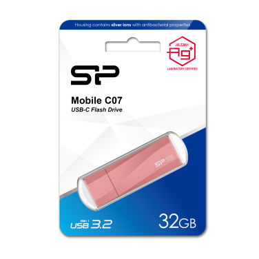 Logotrade promotional merchandise image of: PENDRIVE SILICON POWER MOBILE - C07 3.2 32GB