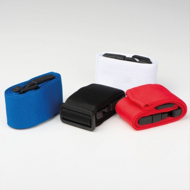 Logo trade promotional gifts image of: Adjustable luggage strap MOORDEICH