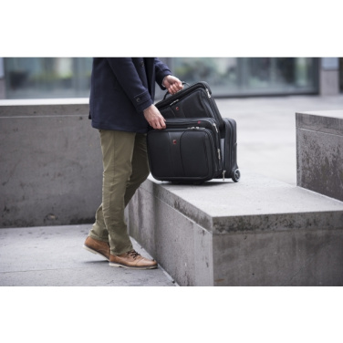 Logo trade promotional gift photo of: Wheeled business case Wenger Patriot 17''