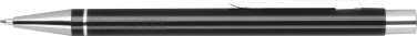 Logo trade promotional giveaways image of: Metal semi gel ballpoint Pen ALMEIRA