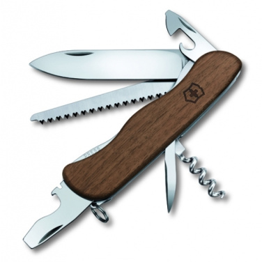 Logotrade advertising product image of: Pocket knife Forester wooden Victorinox