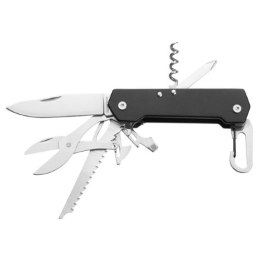 Logo trade corporate gifts picture of: Pocket knife NEMRUT Schwarzwolf