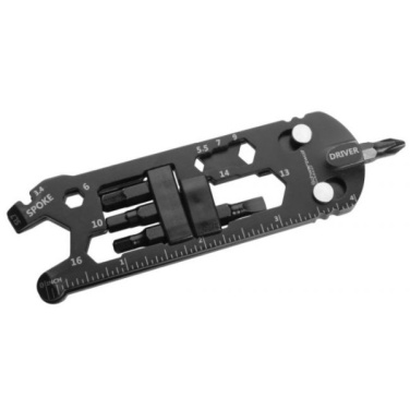 Logotrade promotional items photo of: Bike tools INARI Schwarzwolf