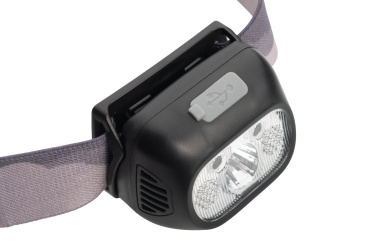 Logo trade promotional items picture of: Head lamp HERLEN Schwarzwolf