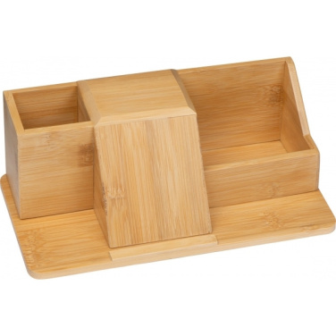 Logo trade promotional merchandise photo of: Desk organizer LUBLIN
