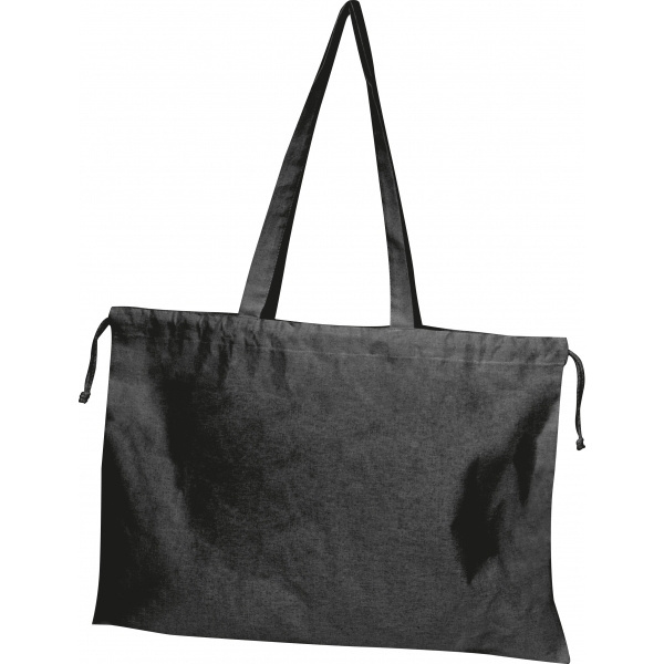 Logo trade promotional giveaway photo of: Organic cotton shopping bag IMOLA