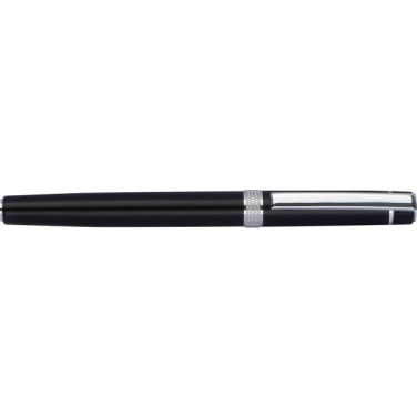 Logotrade promotional giveaway image of: Metal writing set KARLOVAC