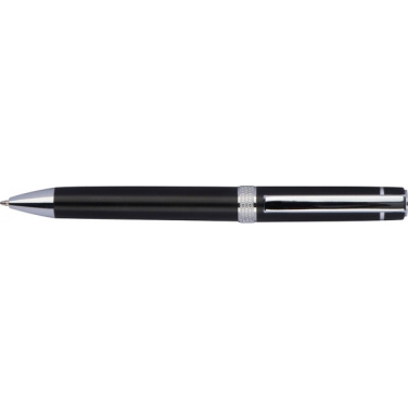 Logo trade promotional merchandise image of: Metal writing set KARLOVAC