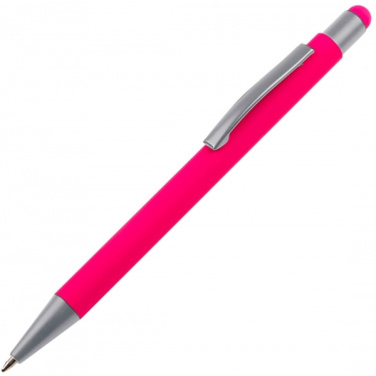 Logotrade advertising products photo of: Metal ballpen touch pen soft touch SALT LAKE CITY