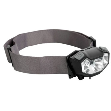 Logo trade promotional giveaway photo of: Head lamp MINO Schwarzwolf