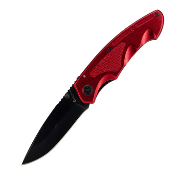 Logo trade promotional giveaways picture of: Pocket knife MATRIX Schwarzwolf
