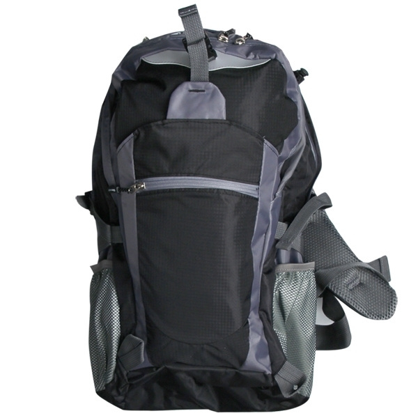 Logo trade promotional merchandise picture of: Backpack MATTERHORN Schwarzwolf
