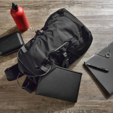 Logotrade corporate gift picture of: Backpack ORIZABA Schwarzwolf