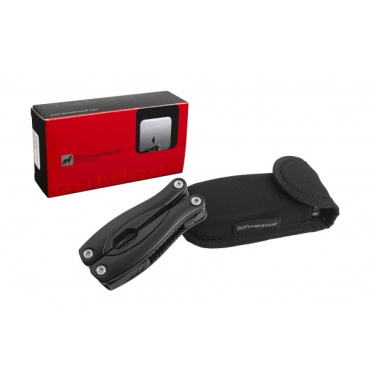 Logo trade promotional gifts picture of: Multitool ARMADOR NEW Black Schwarzwolf