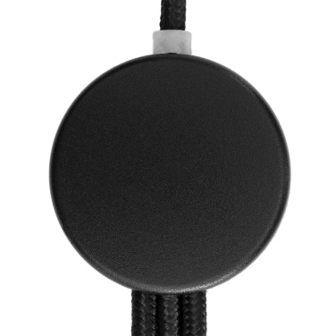 Logotrade promotional items photo of: 3in1 long cable with elighted logo for engraving, W201TG