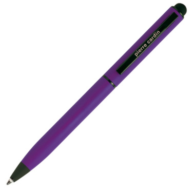 Logo trade promotional merchandise picture of: Metal ballpoint pen, touch pen, soft touch CELEBRATION Pierre Cardin