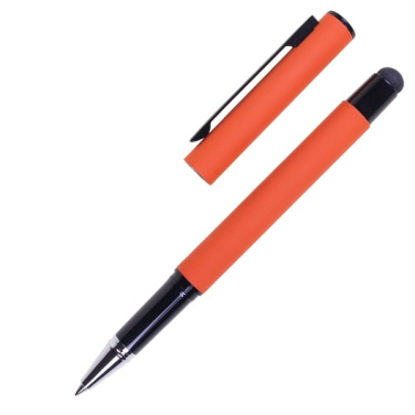 Logotrade promotional item picture of: Roller touch pen, soft touch CELEBRATION Pierre Cardin