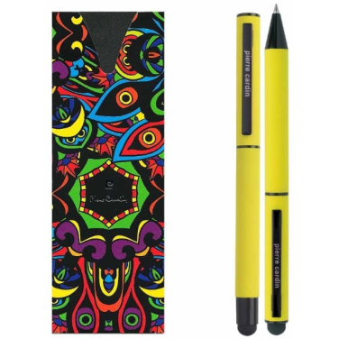 Logo trade corporate gifts picture of: Writing set touch pen, soft touch CELEBRATION Pierre Cardin