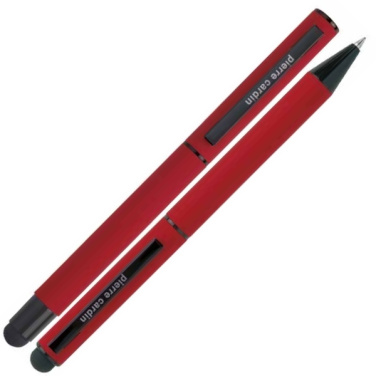 Logotrade business gift image of: Writing set touch pen, soft touch CELEBRATION Pierre Cardin