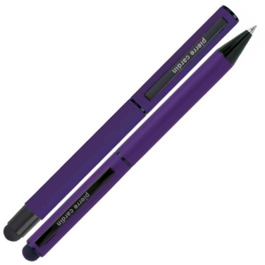 Logo trade promotional item photo of: Writing set touch pen, soft touch CELEBRATION Pierre Cardin