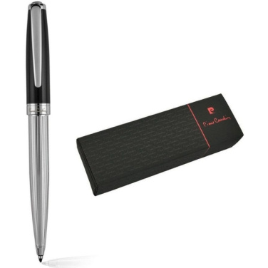 Logo trade corporate gifts picture of: Metal ballpoint pen CHRISTOPHE Pierre Cardin