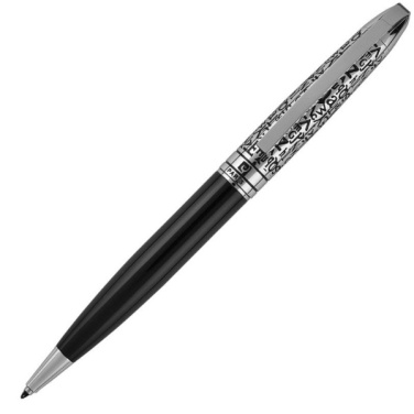 Logo trade promotional gift photo of: Writing set ballpoint pen & fountain pen JACQUES Pierre Cardin