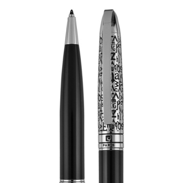 Logo trade promotional merchandise picture of: Writing set ballpoint pen & fountain pen JACQUES Pierre Cardin