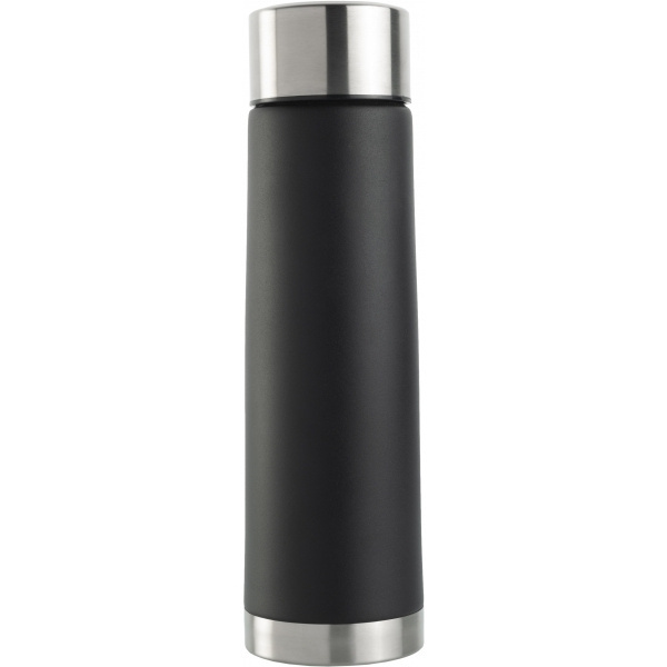 Logotrade promotional merchandise picture of: Vacuum bottle RANGES Schwarzwolf
